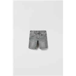 BERMUDA DENIM STRAIGHT FIT