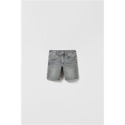BERMUDA DENIM STRAIGHT FIT