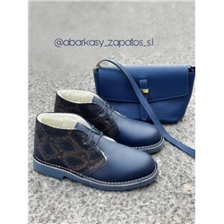AB.Zapatos 4525 marino+PELLE 169
