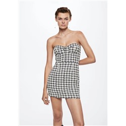 Vestido diseño corset -  Mujer | MANGO OUTLET España