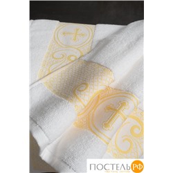 Полотенце Arya с крестом Sarah 70x140 см Белый