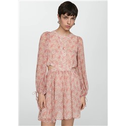 Vestido paisley aberturas