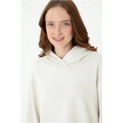 Kadın Taş Kapüşonlu Sweatshirt