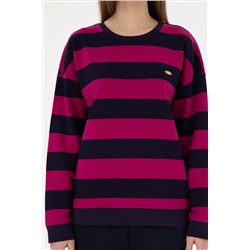 Kadın Fuşya Sweatshirt