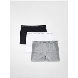Nahtlose Boxershorts im 3er-Pack