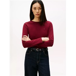 Long-Sleeve Crewneck Favorite T-Shirt
