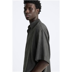 CAMISA JACQUARD CON LYOCELL