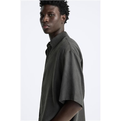 CAMISA JACQUARD CON LYOCELL