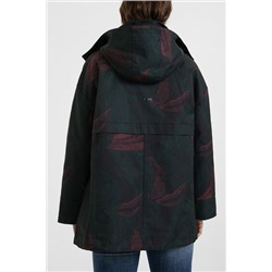 Chaqueta oversize impermeable 2 en 1