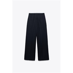 WIDE-LEG TROUSERS WITH DOUBLE WAISTBAND