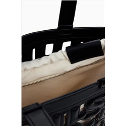 Bolso letras troquelado pequeño
