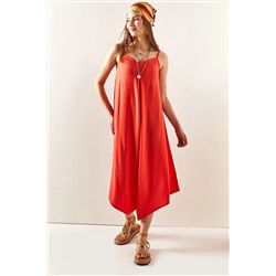 Olalook Kadın Mercan Askılı Salaş Tulum TLM-19000145