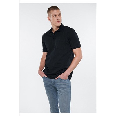 Mavi Siyah Polo Tişört Regular Fit / Normal Kesim 0611541-900