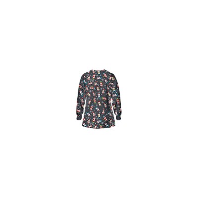 UA Penguin Holiday Pewter Print Scrub Jacket