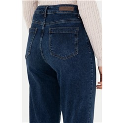 Kadın Koyu Mavi Jean Pantolon