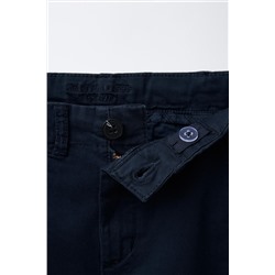 BASIC SLIM FIT CHINO TROUSERS