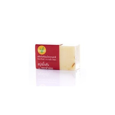 Мыло-скраб «Куркума и сафлор» Baivan 40 гр / Baivan herbal scrub soap turmeric&safflower 40 gr