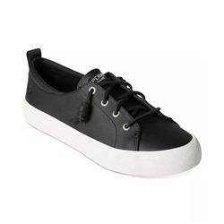 Sperry Women's Crest Vibe Leather Sneakers, Created for Macy's