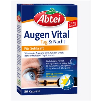 Augen Vital Tag & Nacht Kapseln 30 St., 20,3 g
