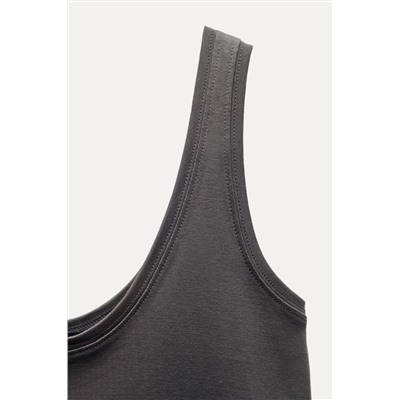 STRAPPY MERCERISED THREAD TOP