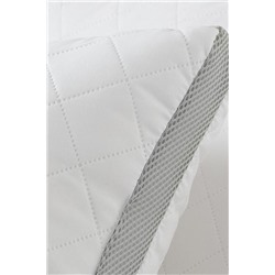 Klimalı Yastık - Beyaz/Açık Gri - 50x70 cm