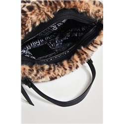 Bolso de mano pelo animal print