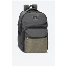Mochila inteligente Harry Gris y caqui
