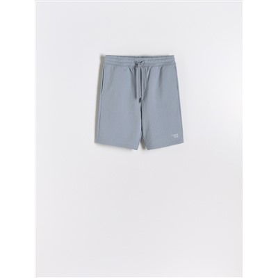 Baumwollshorts Aus Sweatstoff