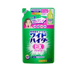KAO Wide Haiter EX Power Пятновыводитель жидкий кислородный для цветного белья сменная упаковка 880 мл
