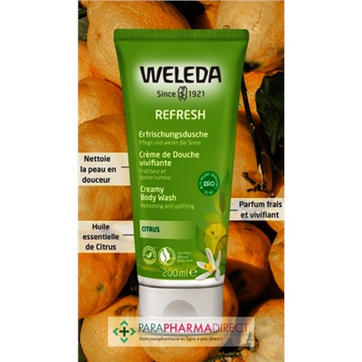 Weleda Citrus - Crème de Douche Vivifiante - BIO 200 ml