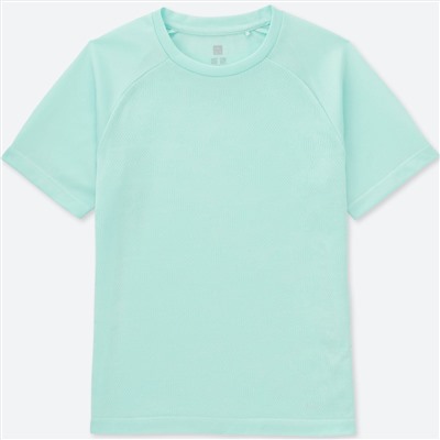 KIDS DRY-EX CREWNECK SHORT-SLEEVE T-SHIRT