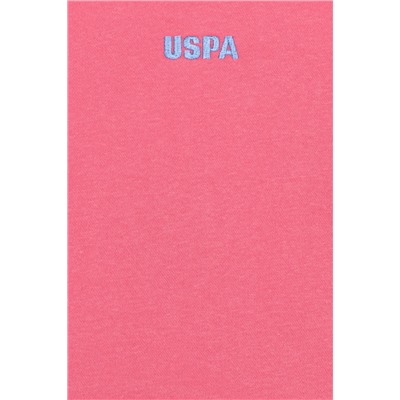 Çocuk Pembe Basic Bisiklet Yaka Sweatshirt