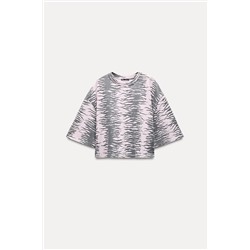 ANIMAL PRINT OVERSIZED T-SHIRT