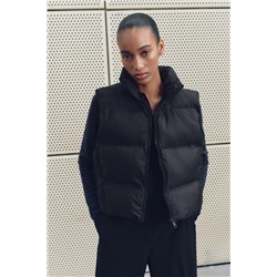 WATER-REPELLENT WINDPROOF PUFFER GILET