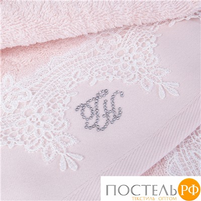 T1219T10078108 Набор полотенец Tivolyo Home JULIET розовый 3 предмета