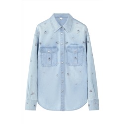 Camisa vaquera Celeste