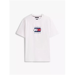 Short-Sleeve 1985 Flag Graphic T-Shirt