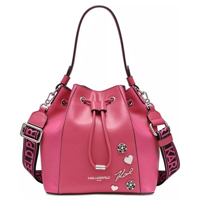 KARL LAGERFELD PARIS Adele Bucket Bag