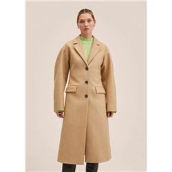 Abrigo lana oversize -  Mujer | MANGO OUTLET Melilla