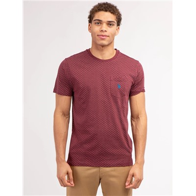 POLKA DOT JERSEY T-SHIRT