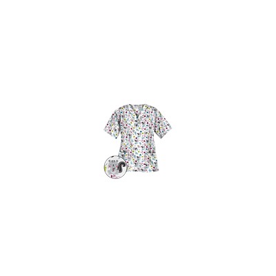 UA Fall Favorite Silver Scrub Top