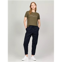 Embroidered Tommy Logo T-Shirt