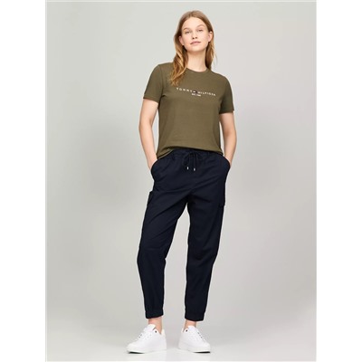 Embroidered Tommy Logo T-Shirt