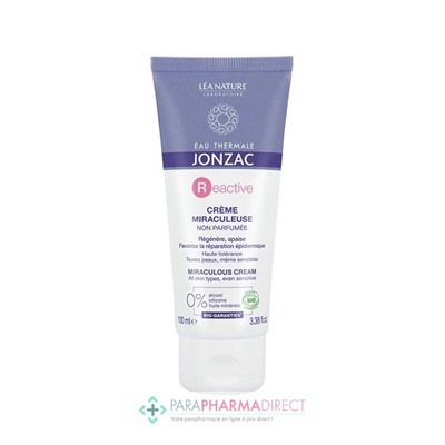 Eau Thermale Jonzac - Reactive - Crème Miraculeuse BIO 100ml