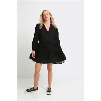 Vestido mangas étnicas