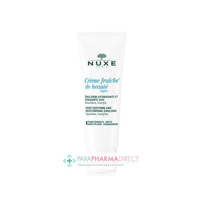 Nuxe Crème Fraiche de Beauté Fluide Matifiant Hydratation 48h
