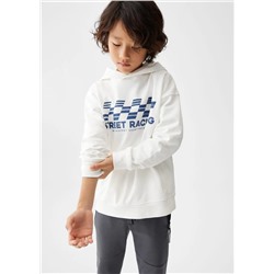Sudadera estampada capucha -  Niño | MANGO OUTLET España