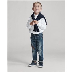 BOYS 2-7 Sullivan Slim Graphic Jean