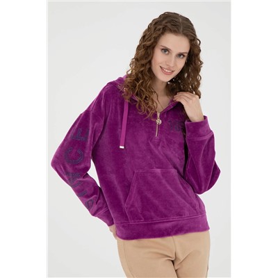 Kadın Violet Sweatshirt