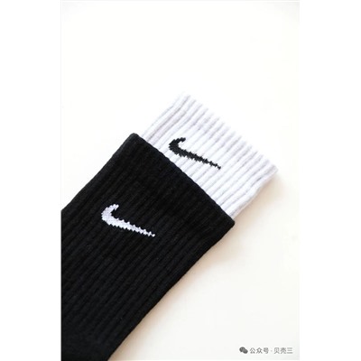 Спортивные носки Nik*e с усиленной пяткой и контрастной отделкой, экспортный магазин  👟